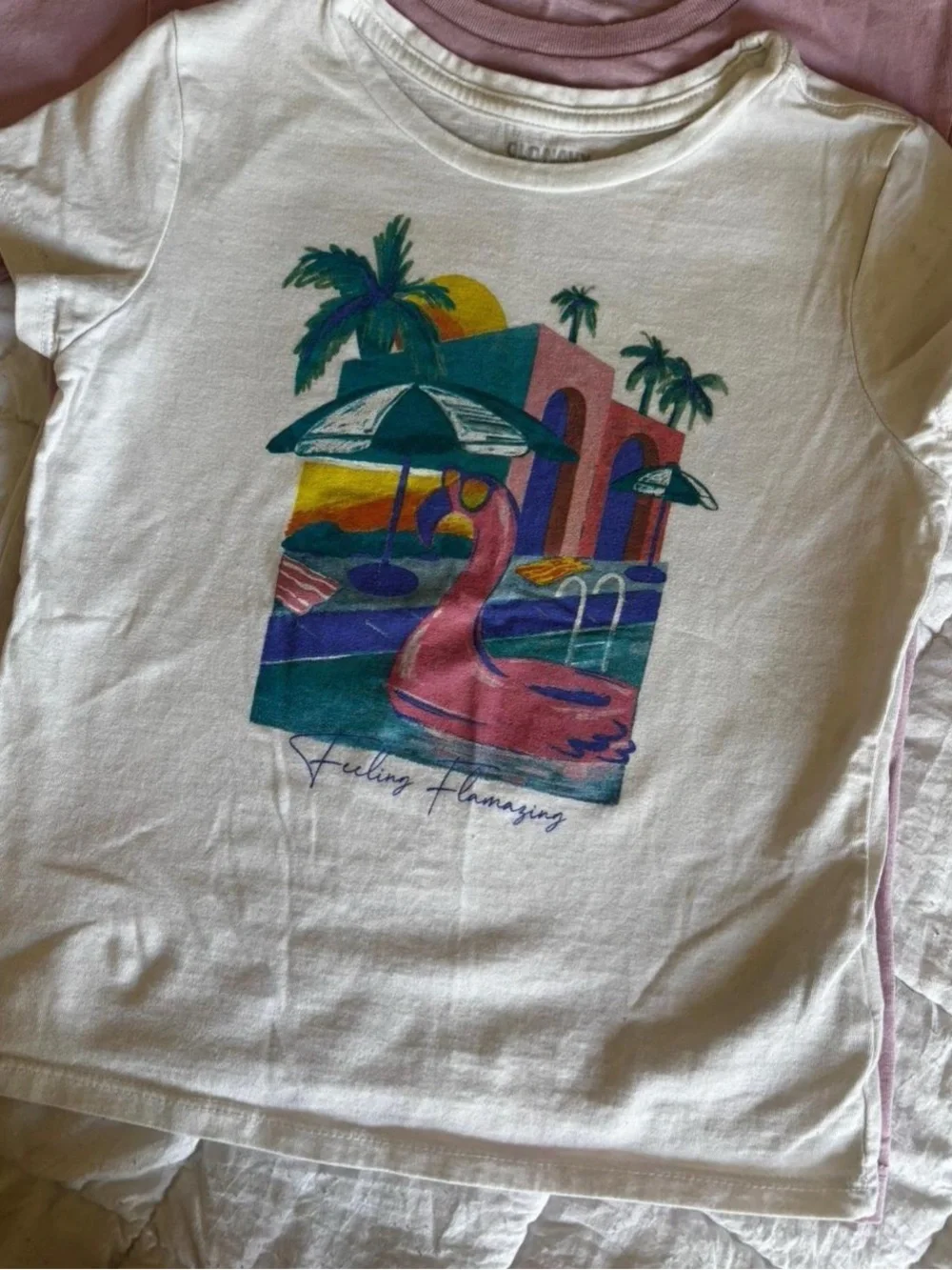 Kids Bundle of 3 Graphic T-Shirt with Colorful Prints Size 4-5